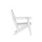 Flash Furniture Tolleson 5-Pc Adirondack Dining Set w/48-in Rnd Recycled HDPE Table and 4 Chairs w/Cupholders, Wht LE-HMP-248-2037-WHT-GG - alternate 10